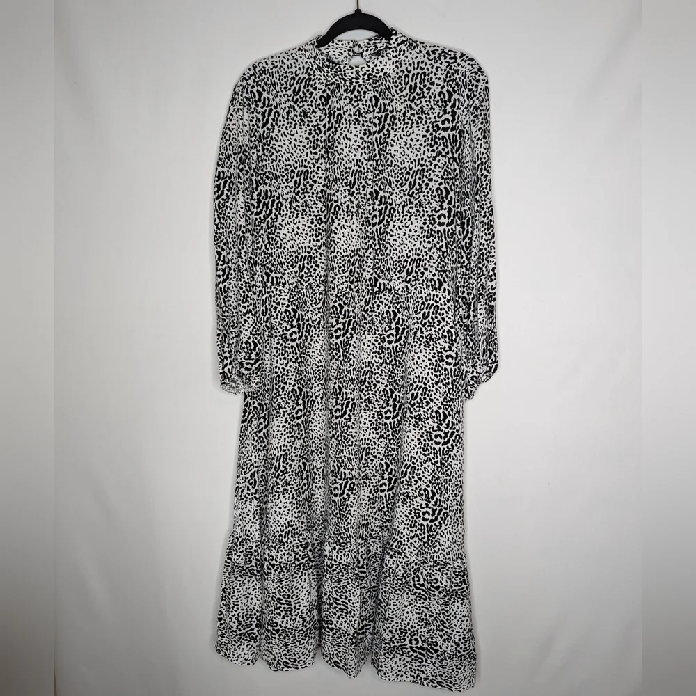 Zara Leopard Print Boho Dress - Picture 3 of 11
